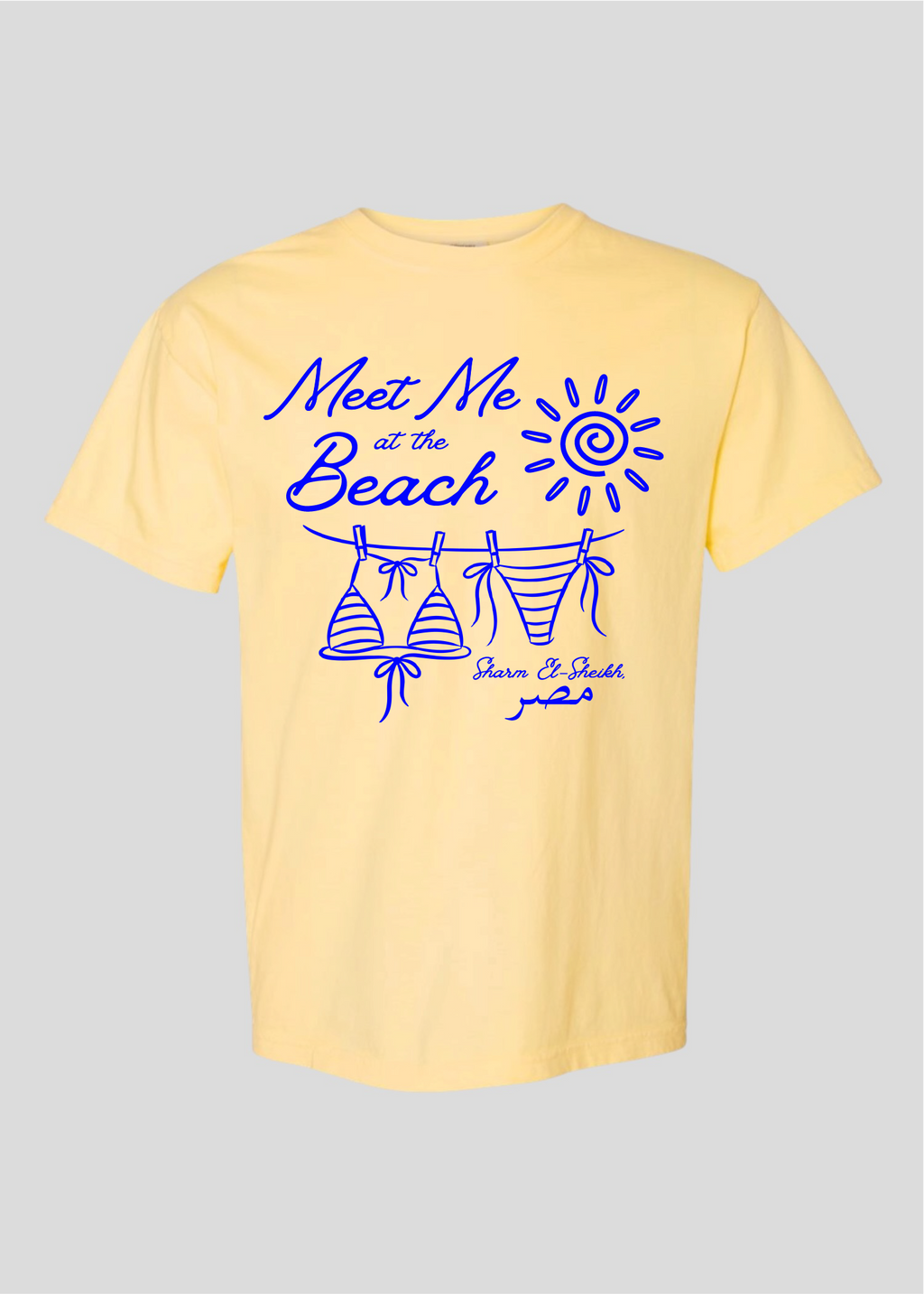 Meet Me at the Beach- Egypt Bikini Tee