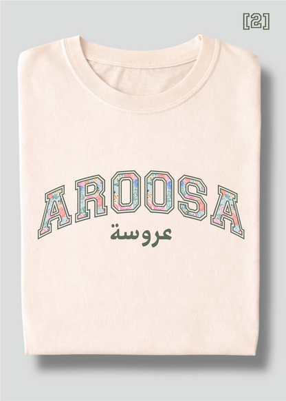Floral Aroosa Tee