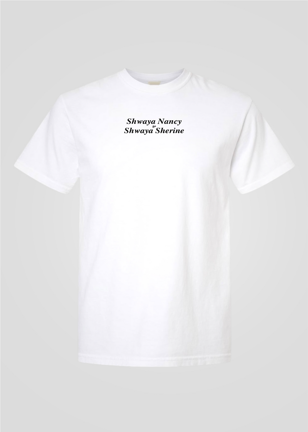 Shwaya Nancy with Shwaya Sherine Tee