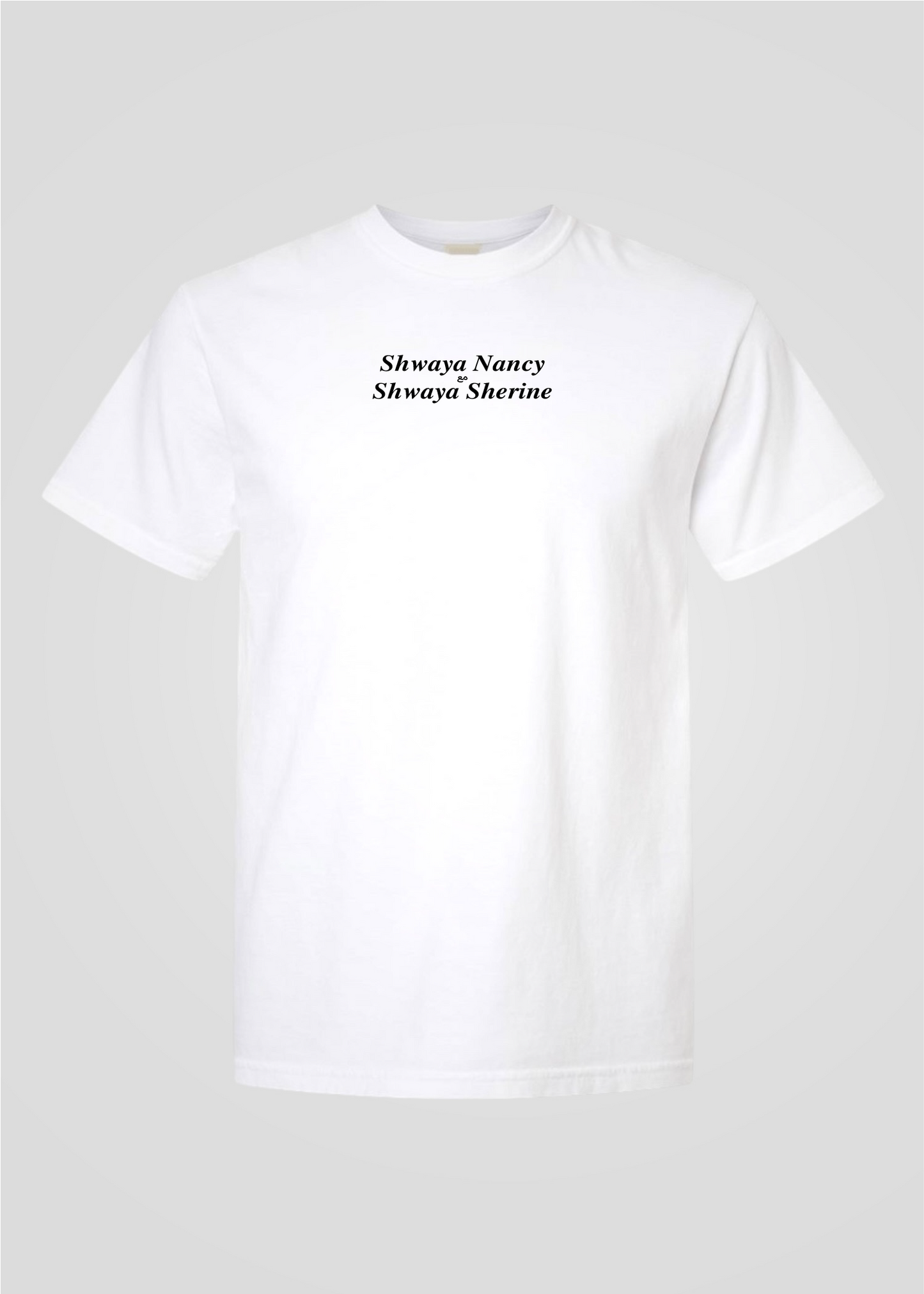 Shwaya Nancy with Shwaya Sherine Tee