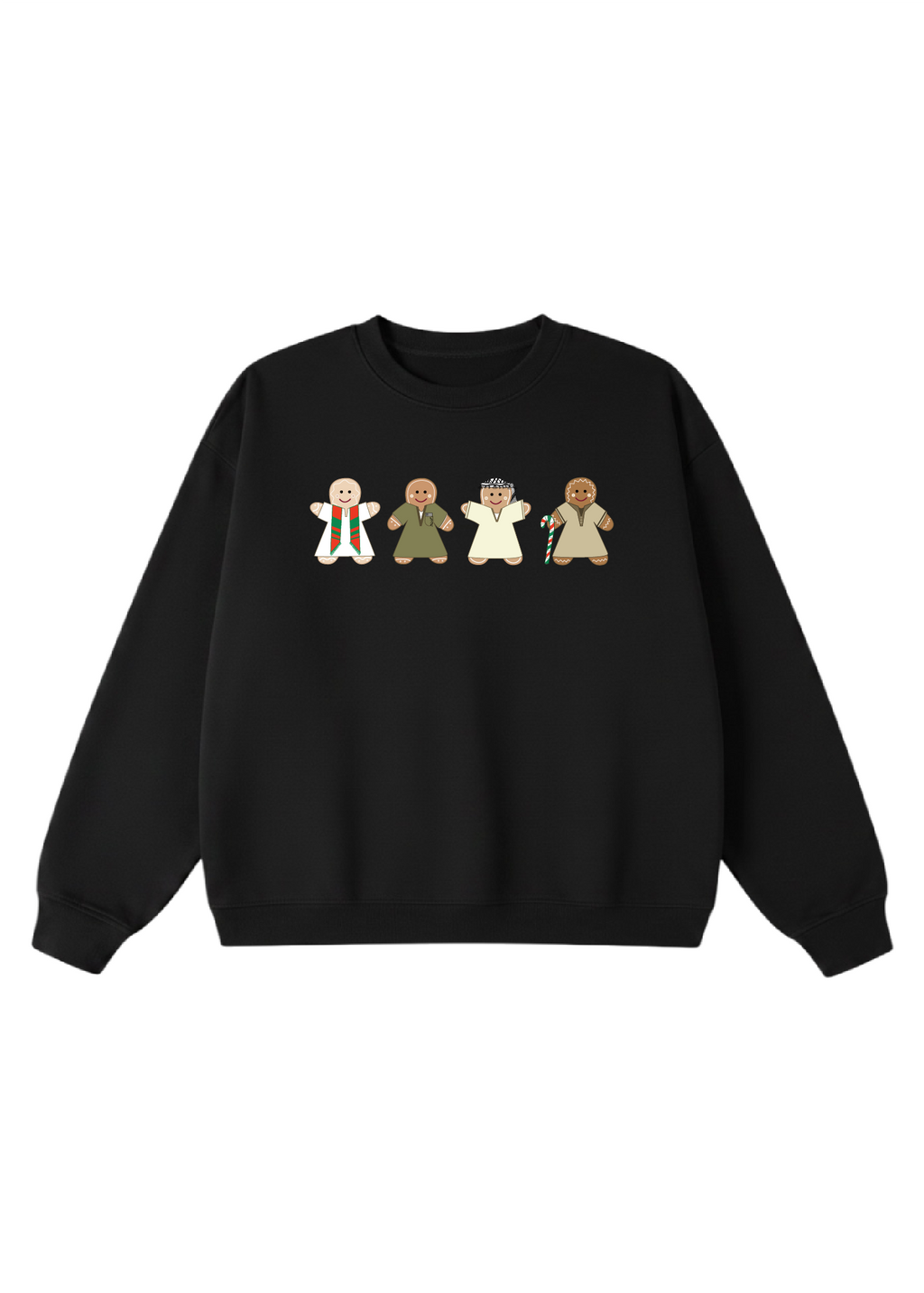Gingerbread Men in Galabeyas Crewneck