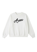 Arees Cursive Script Crewneck