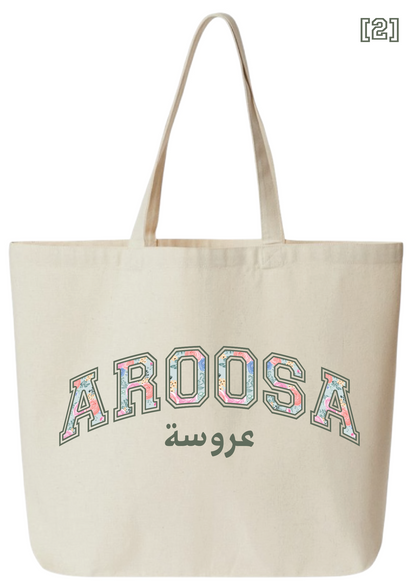 Floral Aroosa Jumbo Tote