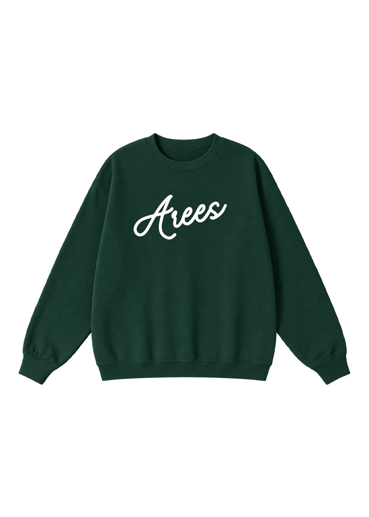 Arees Cursive Script Crewneck