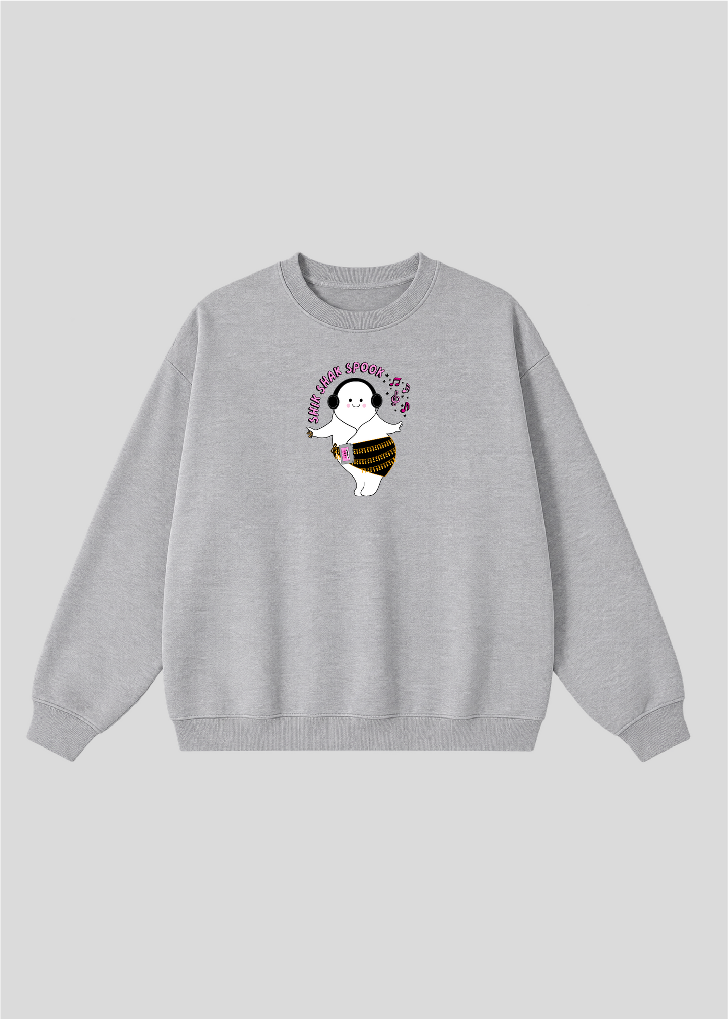 Shik Shak Spook Belly Dancing Ghost Crewneck