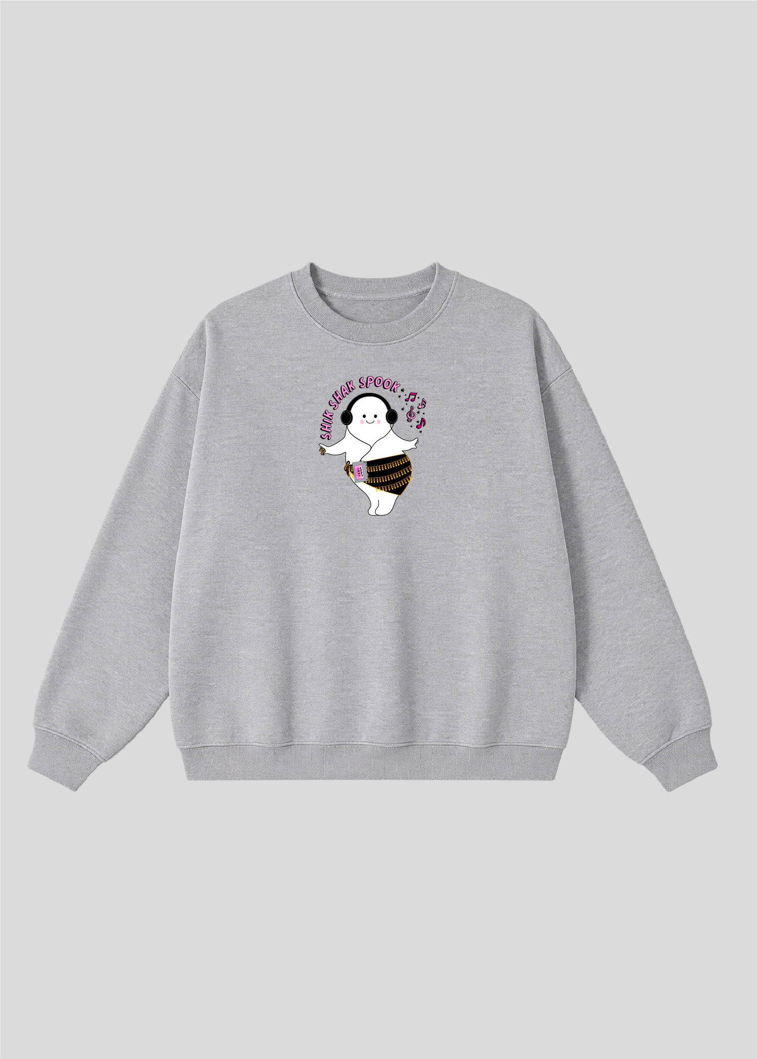 Shik Shak Spook Belly Dancing Ghost Crewneck