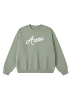 Arees Cursive Script Crewneck