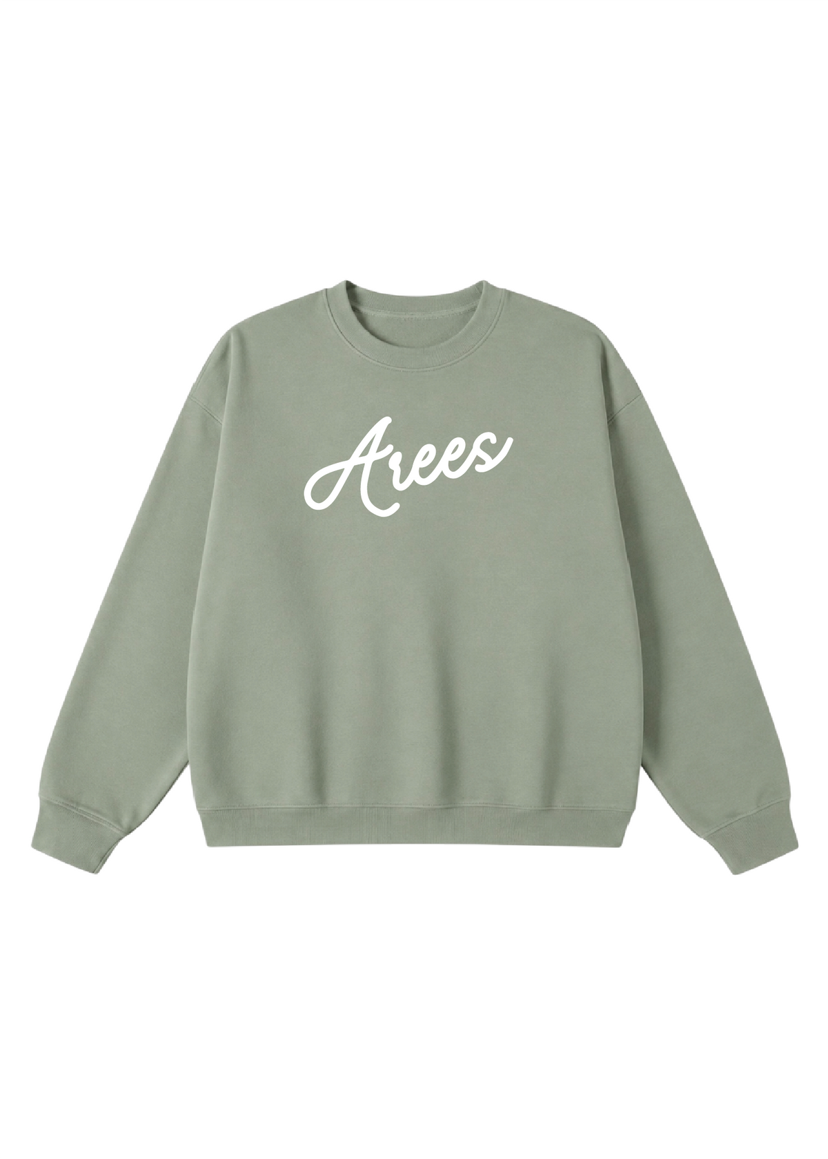Arees Cursive Script Crewneck