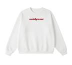 Embroidered Mentally In Masr Crewneck