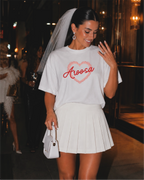 Vintage Scalloped Heart Aroosa Tee