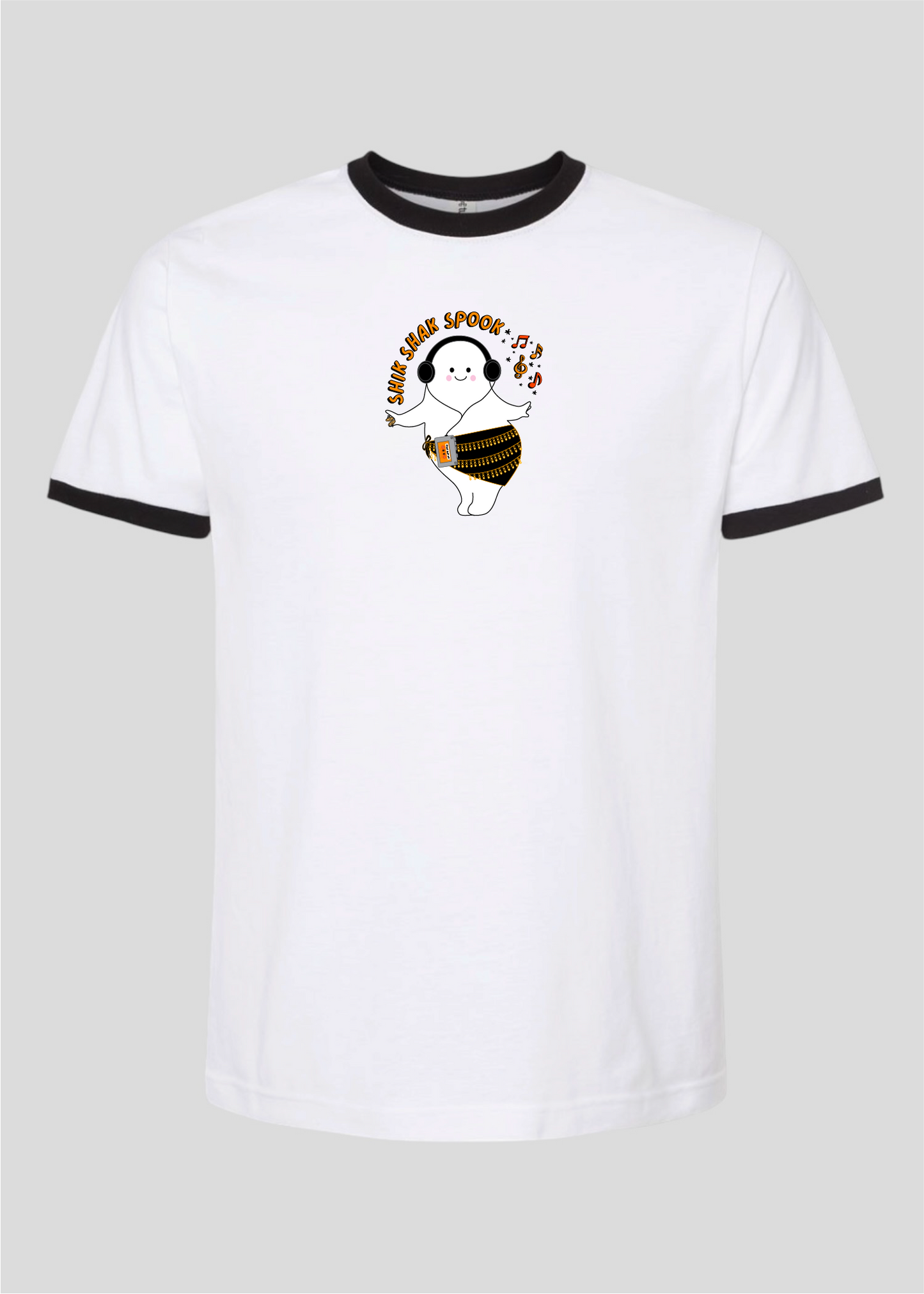 Shik Shak Spook Belly Dancing Ghost Tee