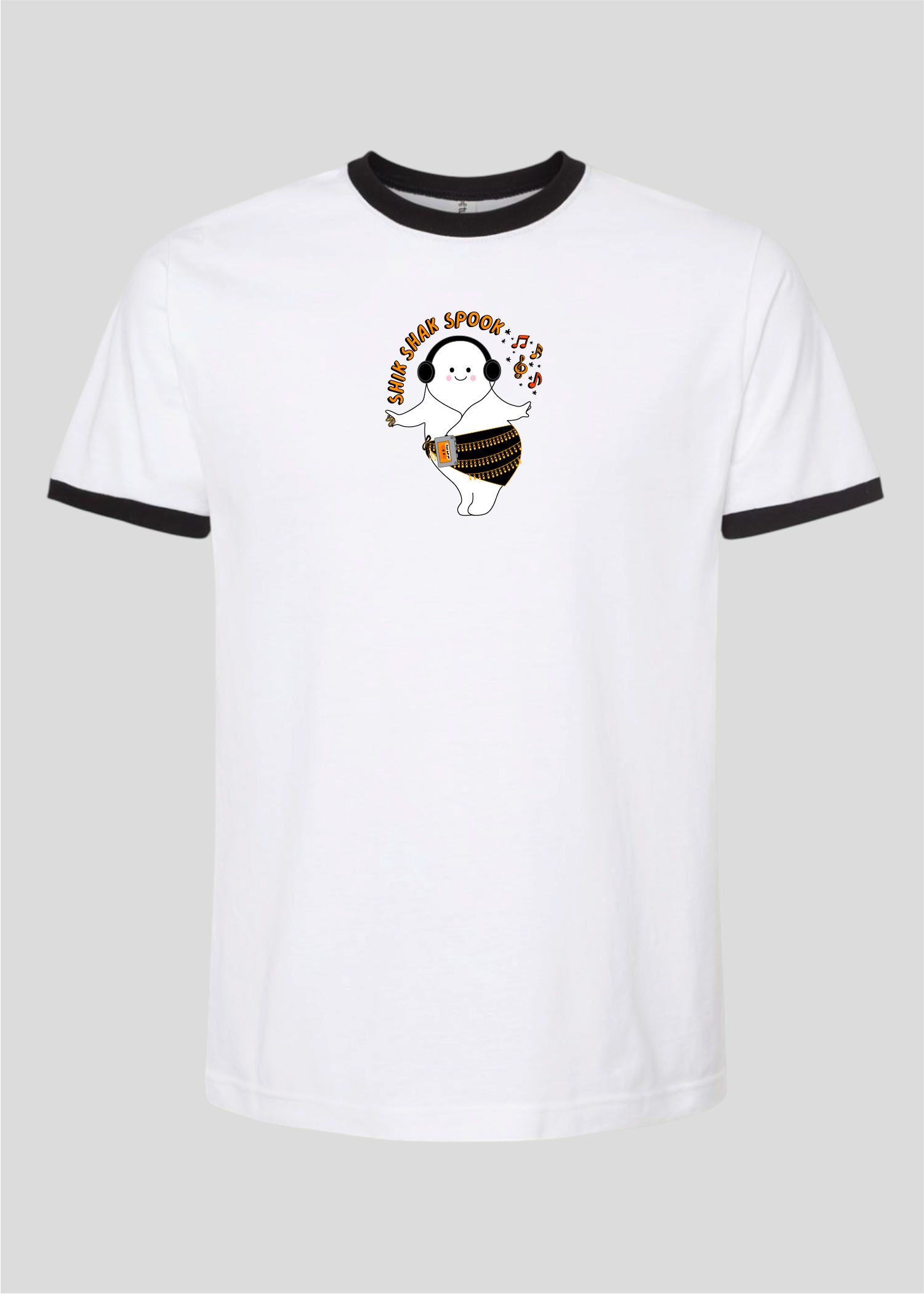 Shik Shak Spook Belly Dancing Ghost Tee