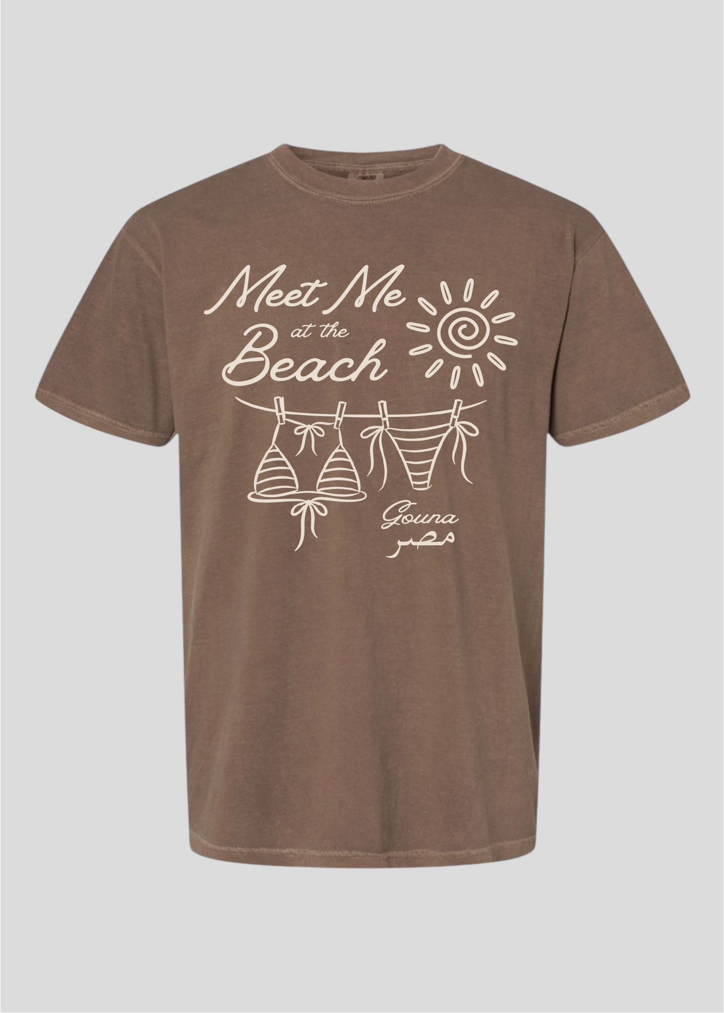 Meet Me at the Beach- Egypt Bikini Tee