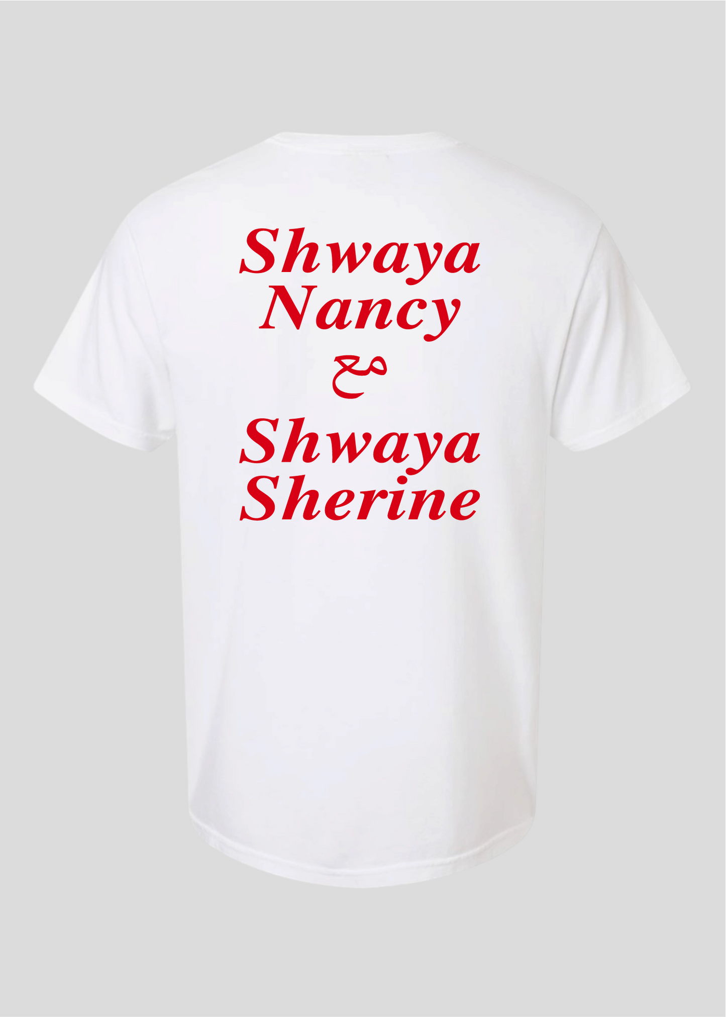 Shwaya Nancy with Shwaya Sherine Tee
