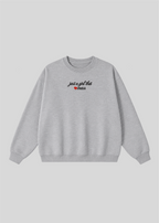 Embroidered Just a Girl That Loves Masr Crewneck