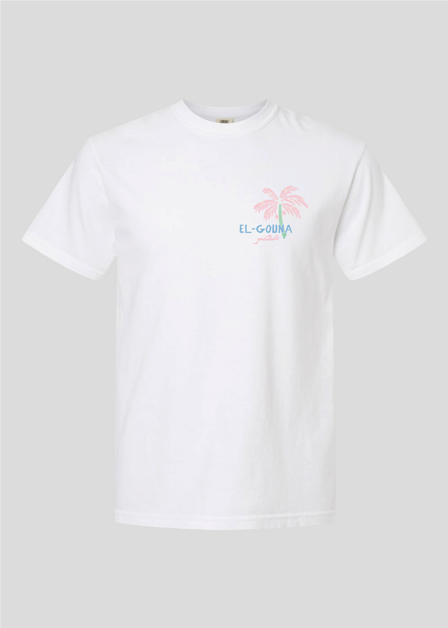 Meet Me at the Beach- Palm Tree Egypt Tee