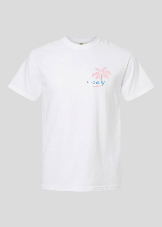 Meet Me at the Beach- Palm Tree Egypt Tee