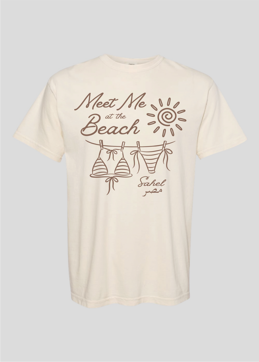Meet Me at the Beach- Egypt Bikini Tee