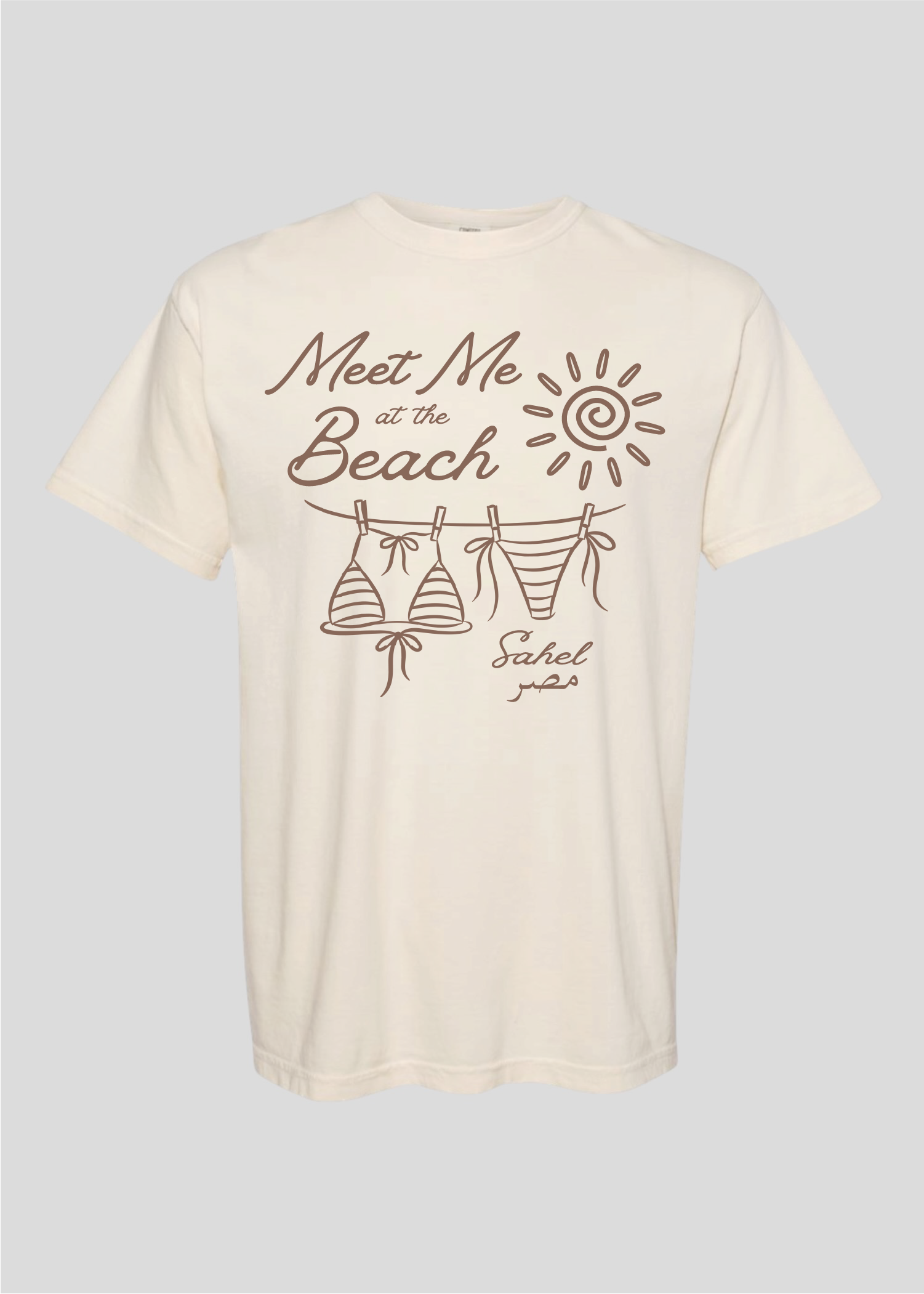 Meet Me at the Beach- Egypt Bikini Tee
