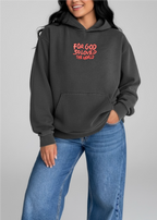 For God So Loved The World Globe Heart  Hoodie [John 3:16]