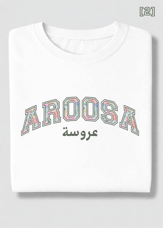 Floral Aroosa Tee