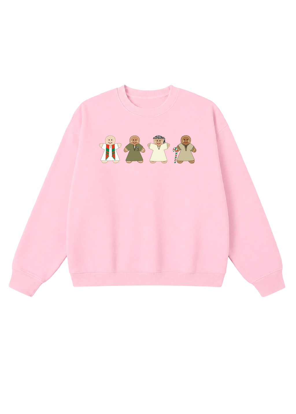 Gingerbread Men in Galabeyas Crewneck