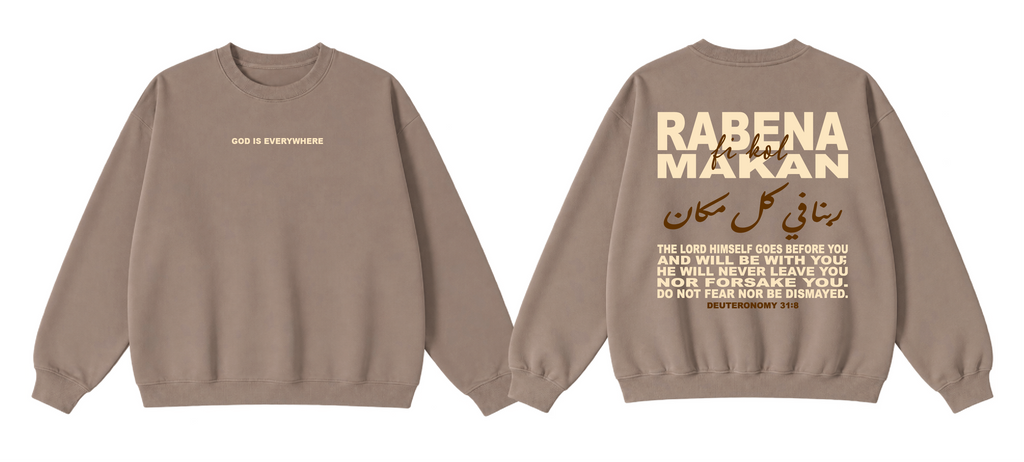 Rabena Fi Kol Makan Crewneck