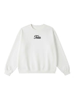 Embroidered Teta Crewneck
