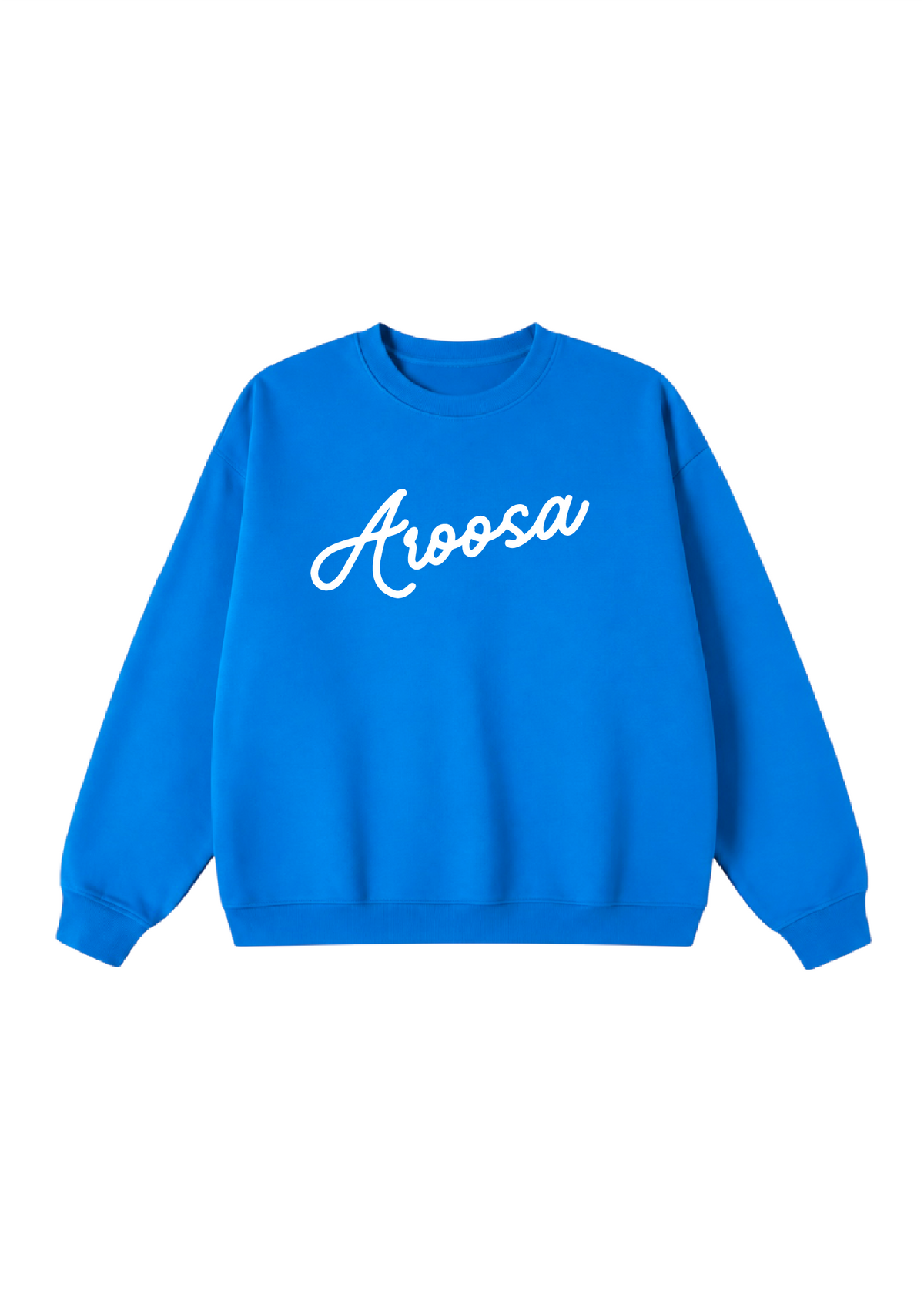 Aroosa Cursive Script Crewneck