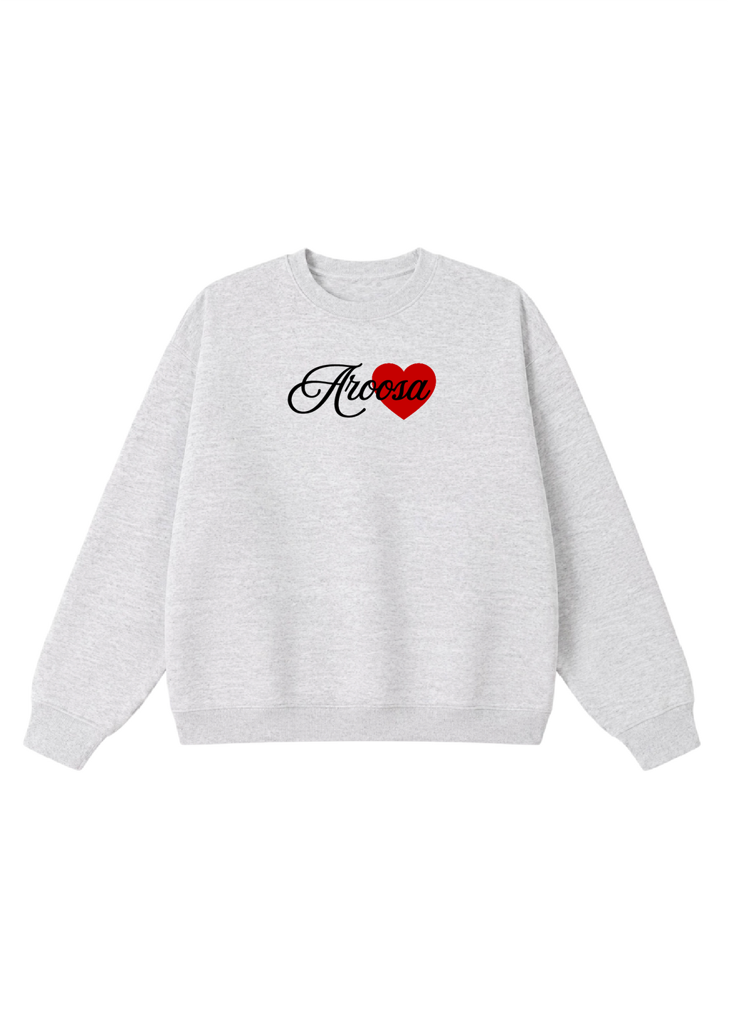 Aroosa Heart Crewneck