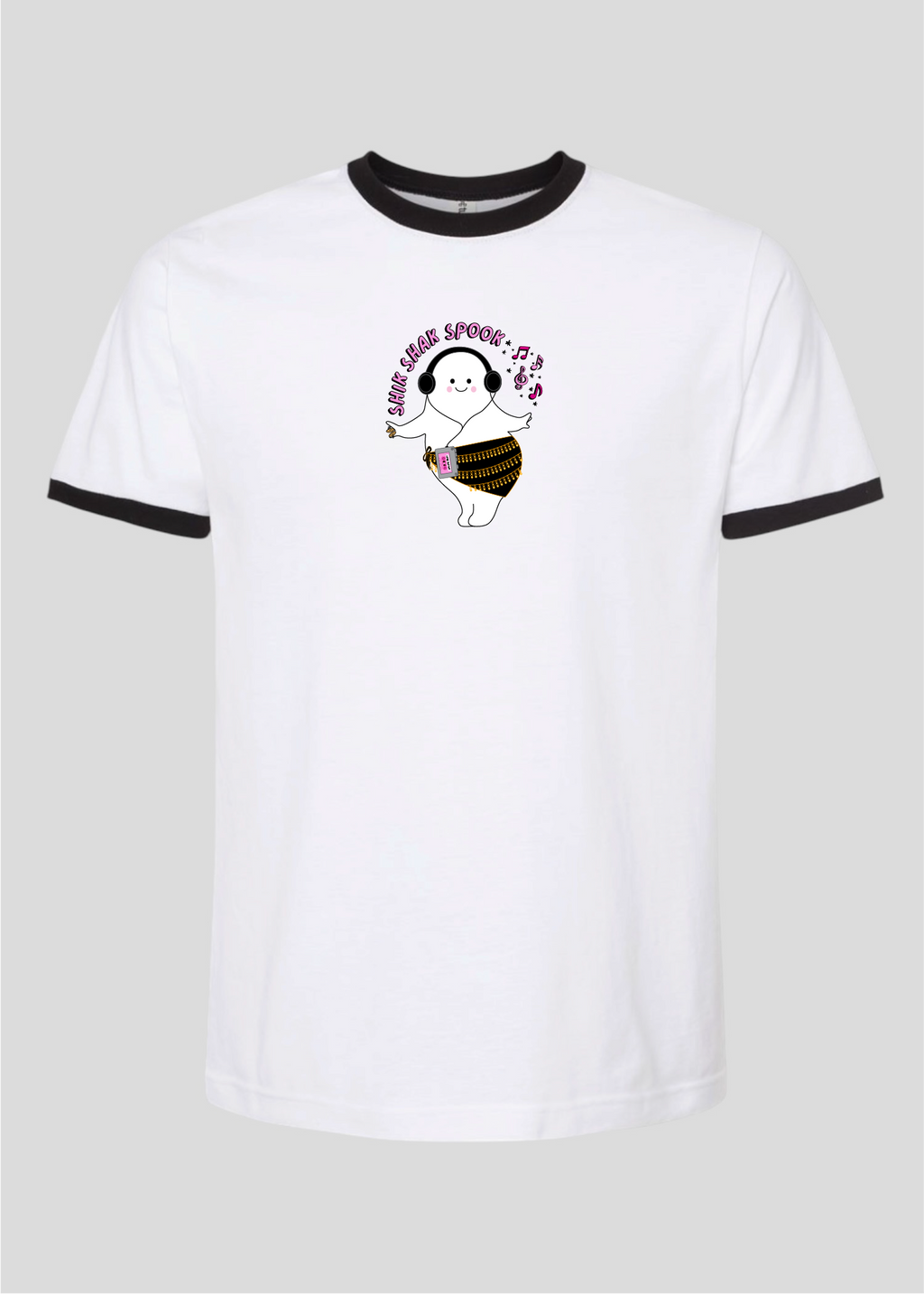 Shik Shak Spook Belly Dancing Ghost Tee