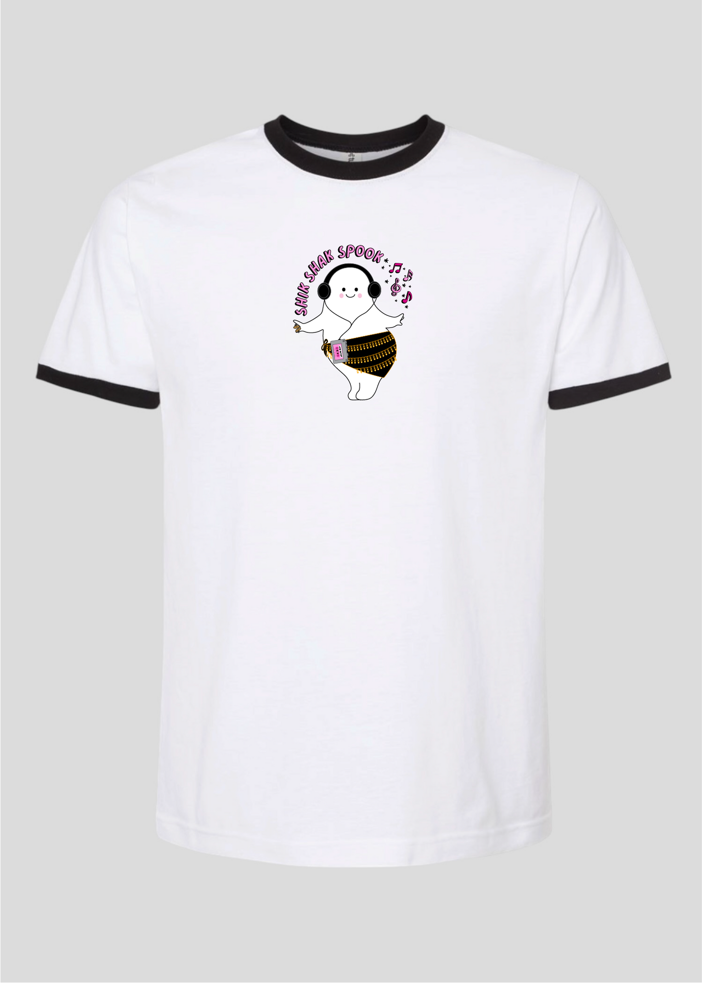 Shik Shak Spook Belly Dancing Ghost Tee