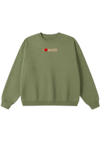 Embroidered I Heart Masr Crewneck