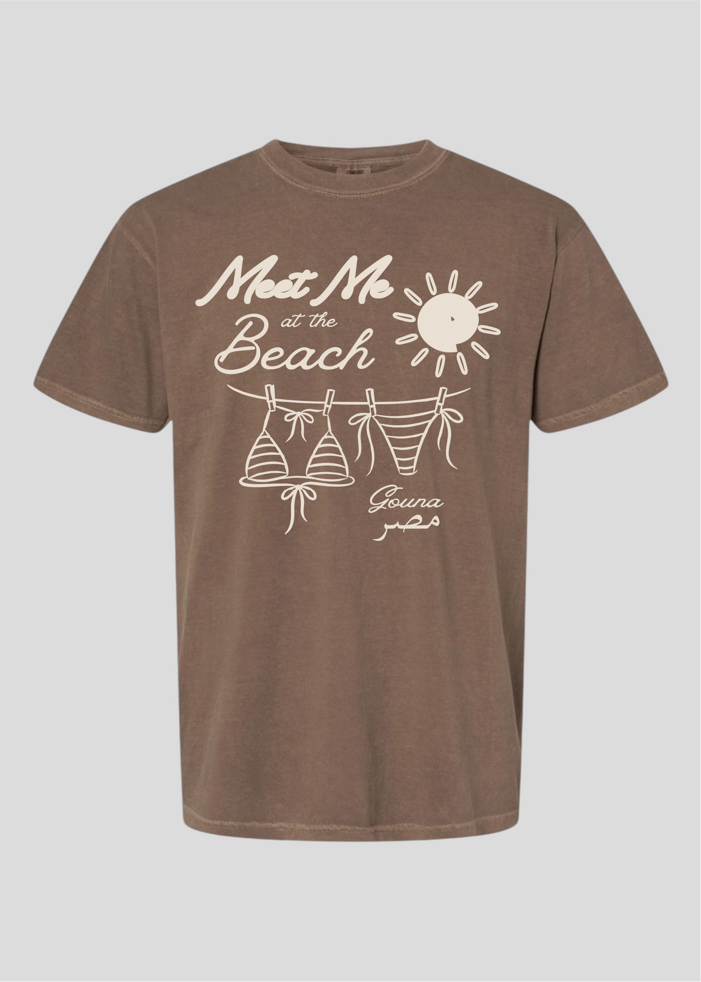 Meet Me at the Beach- Egypt Bikini Tee