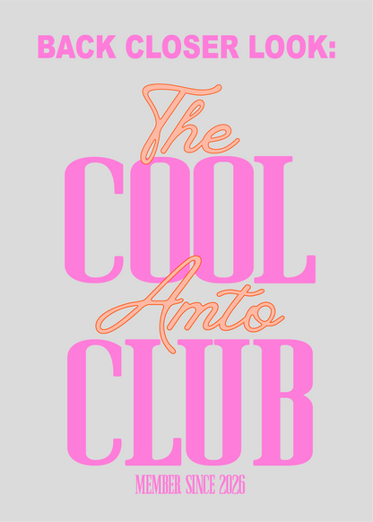 Custom Date: Cool Amto Club Tee