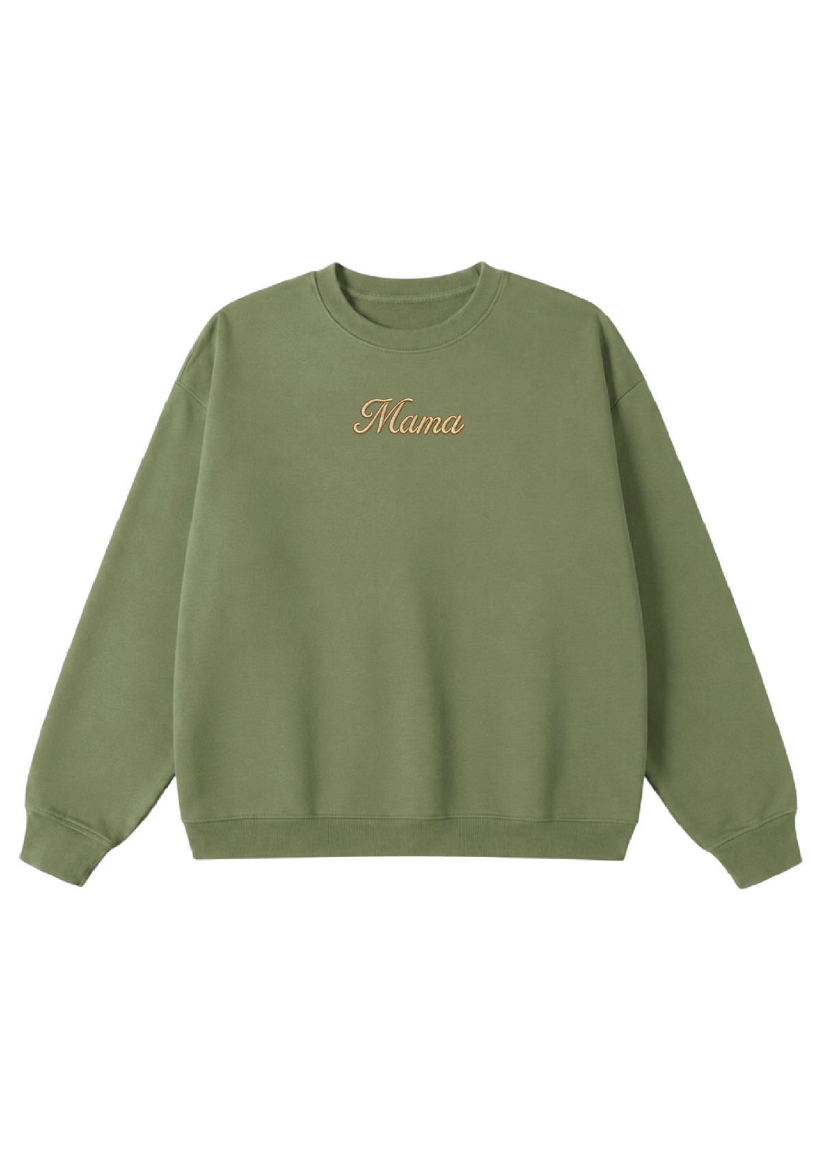 Embroidered Custom Mama Crewneck