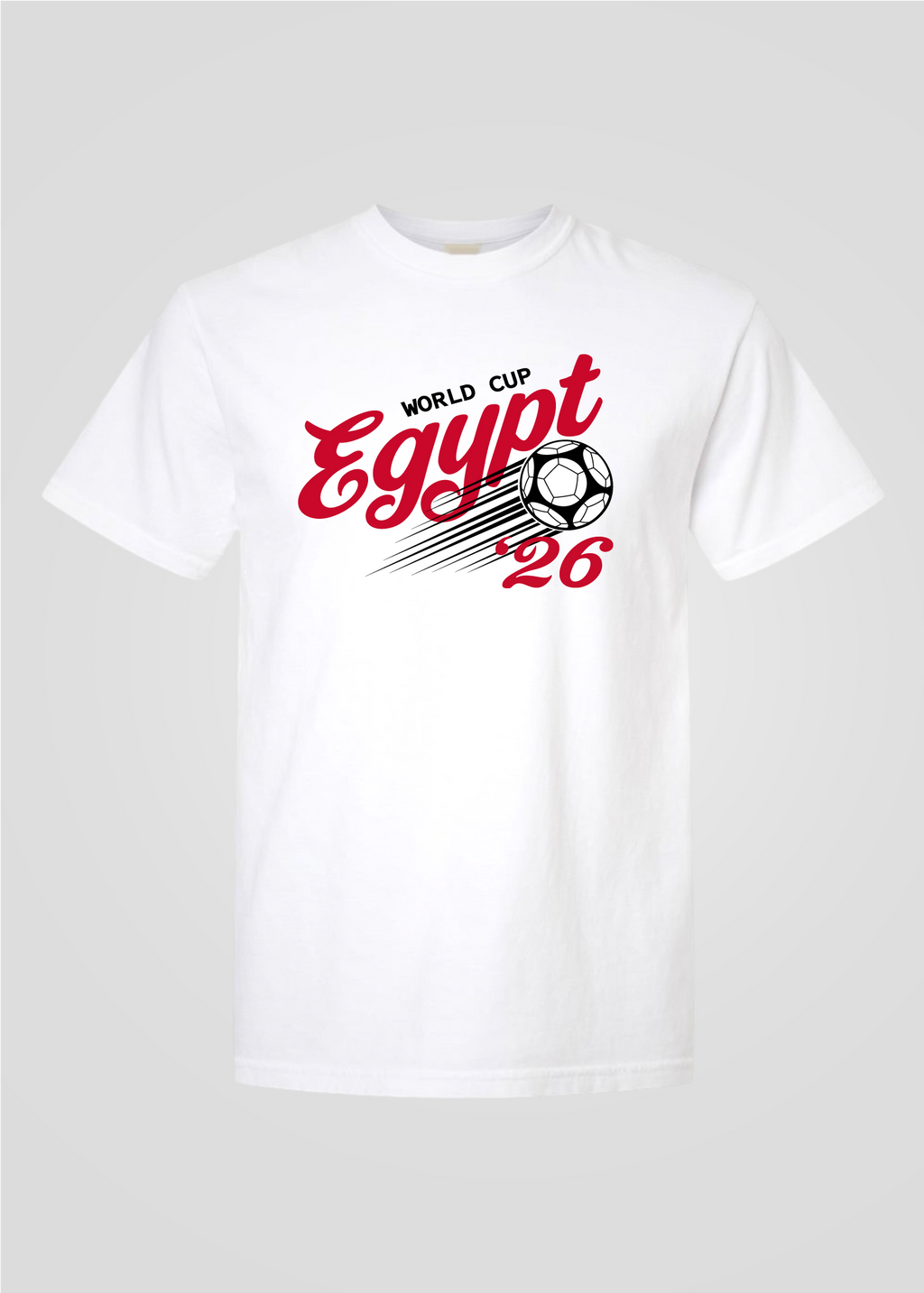 Egypt World Cup: Retro Soccer Ball Tee
