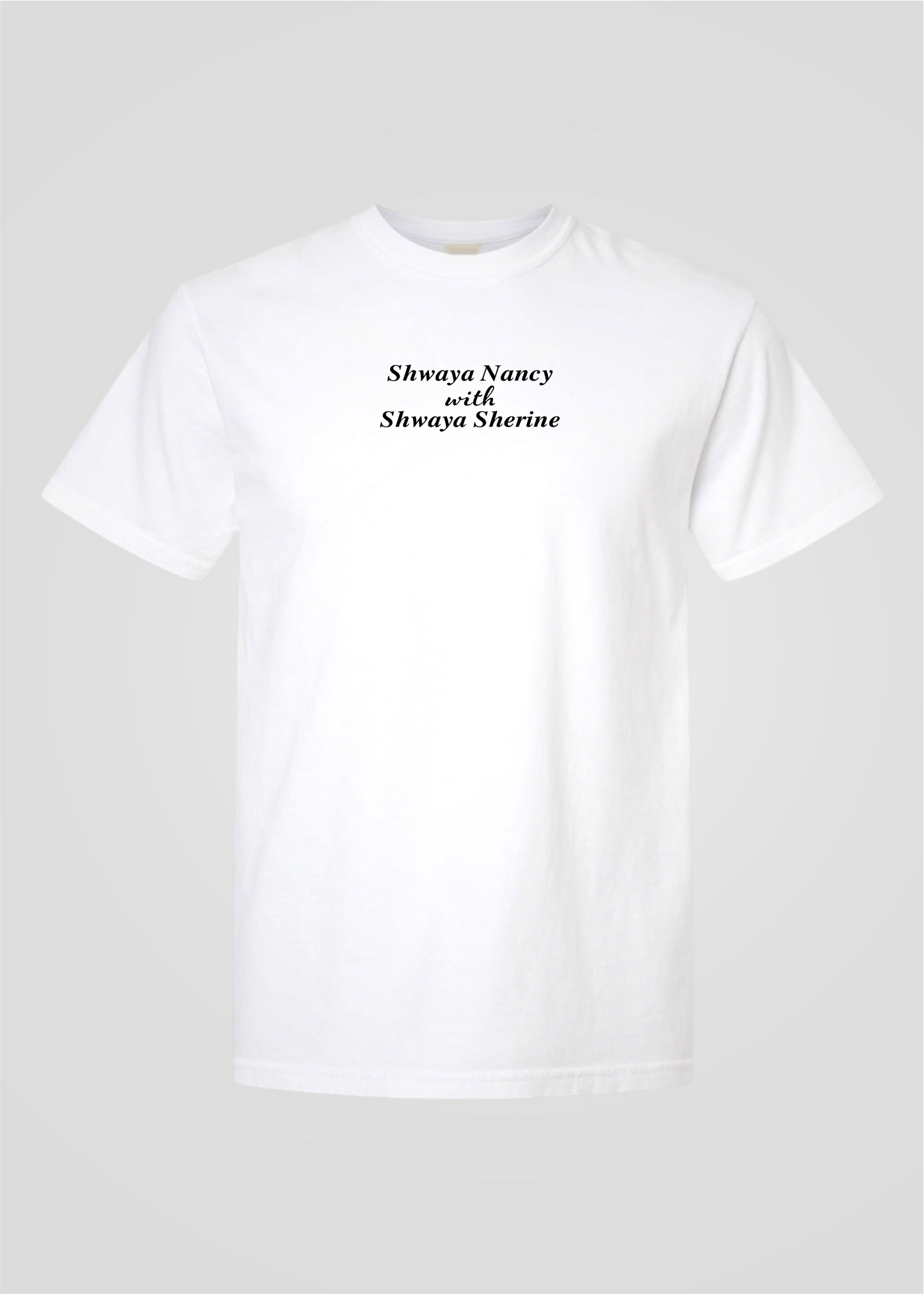 Shwaya Nancy with Shwaya Sherine Tee