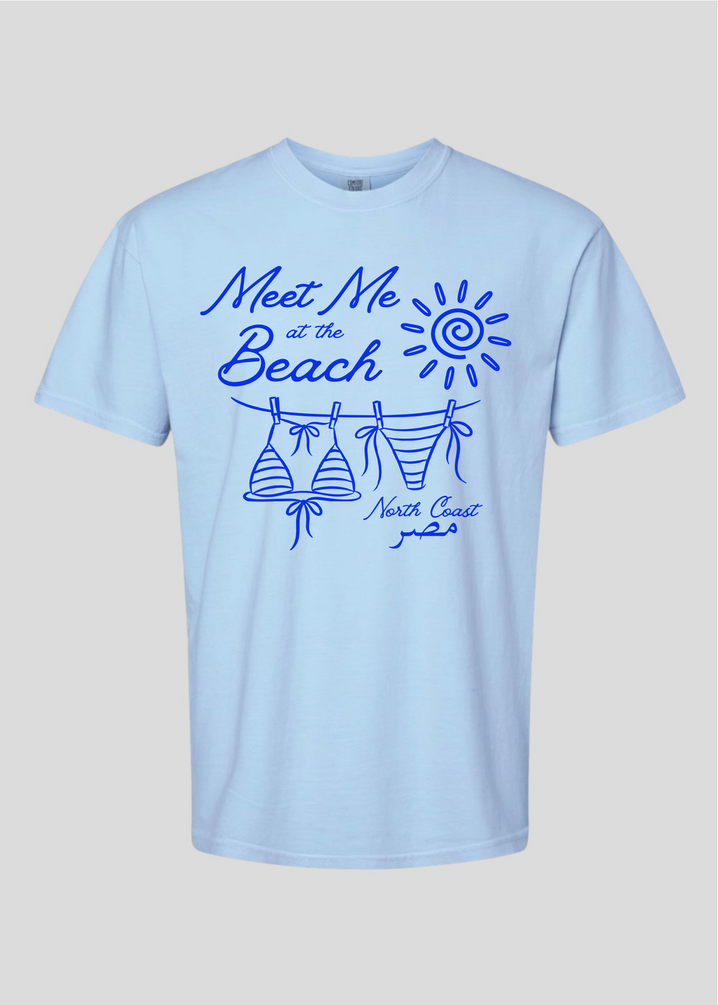 Meet Me at the Beach- Egypt Bikini Tee
