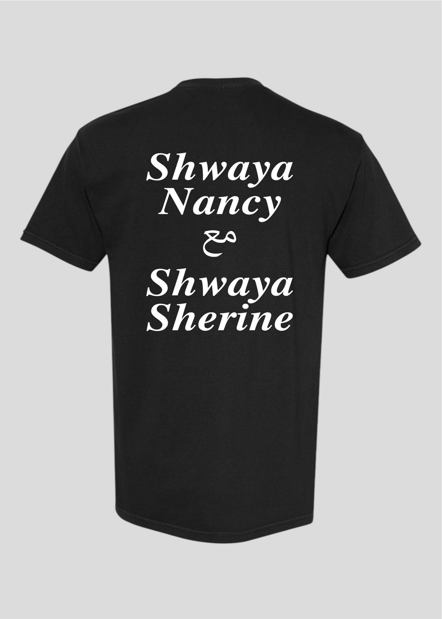 Shwaya Nancy with Shwaya Sherine Tee