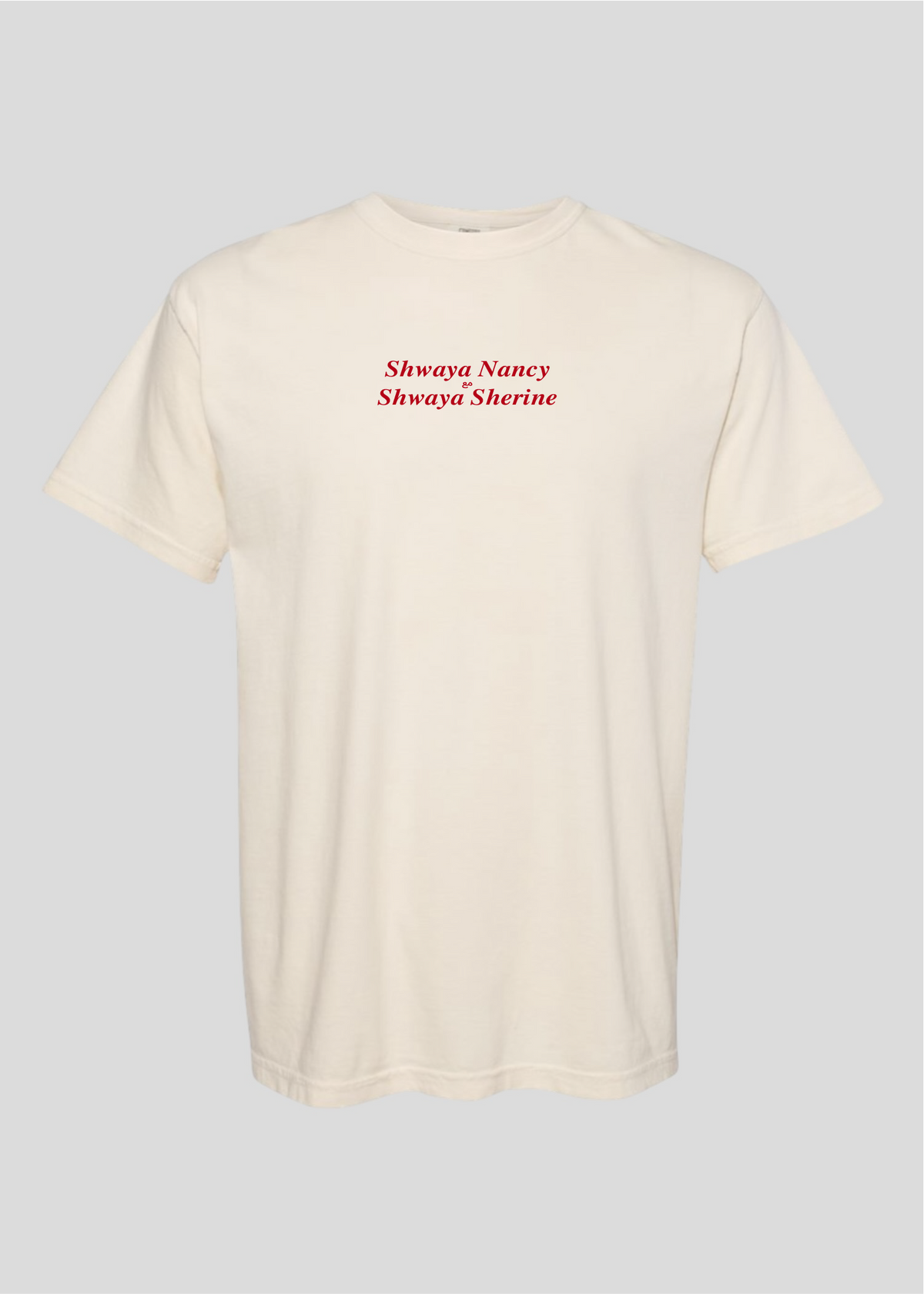 Shwaya Nancy with Shwaya Sherine Tee