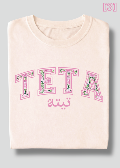 Floral Teta Tee