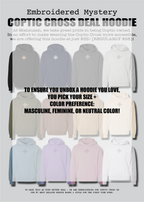 [DEAL HOODIE] Embroidered Unisex Mystery Coptic Cross Hoodie