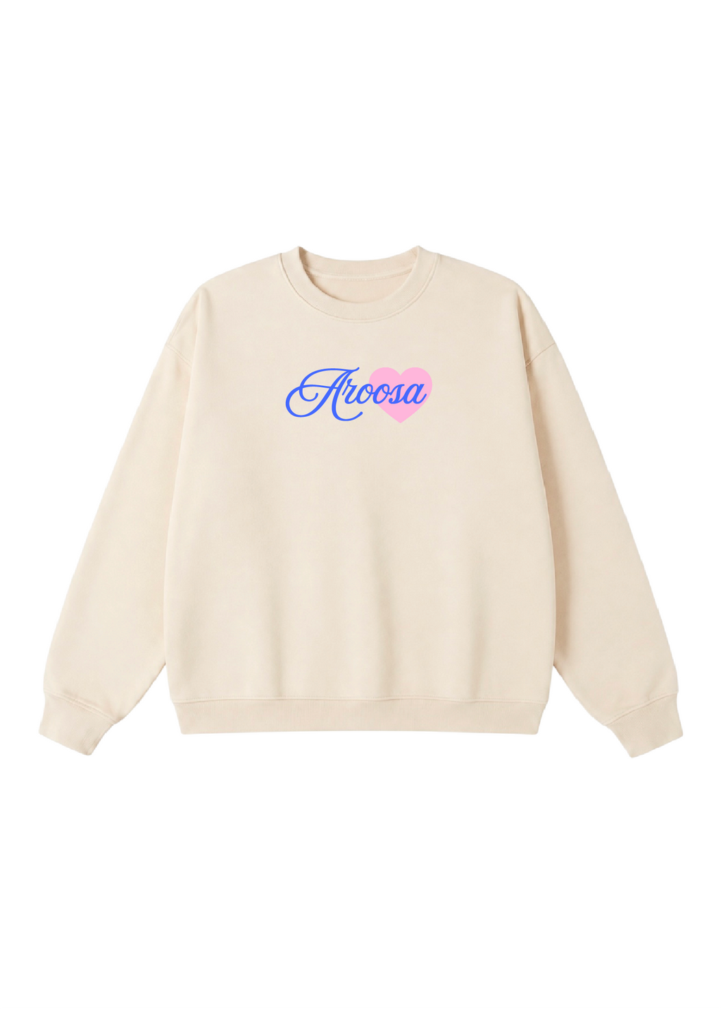 Aroosa Heart Crewneck