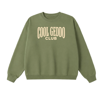 Cool Geddo Club Crewneck