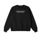 Embroidered When Life Gives You Lemons, Go To Masr For Manga Crewneck