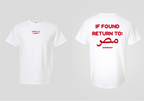 If Found Return to Masr Tee