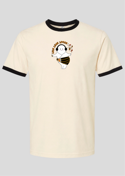 Shik Shak Spook Belly Dancing Ghost Tee