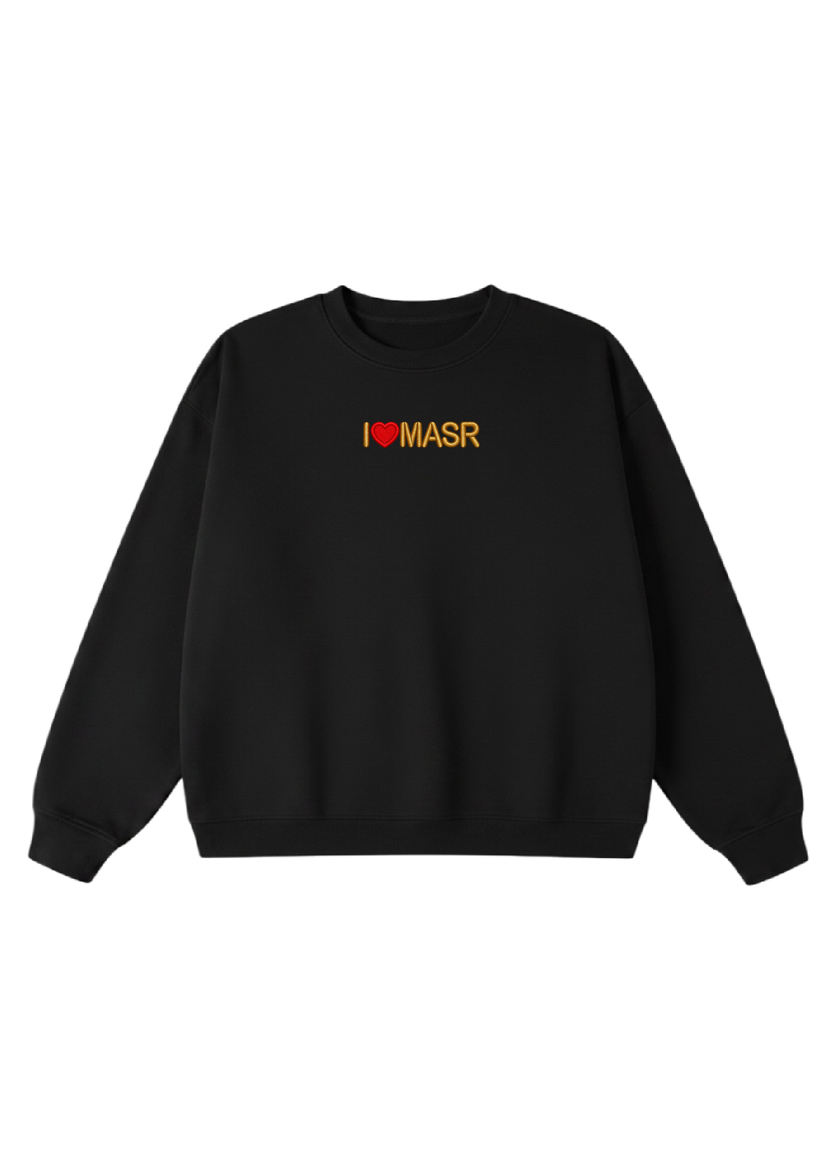 Embroidered I Heart Masr Crewneck