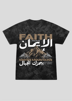 Faith Moves Mountains Matthew 17:20 - Iman Tee